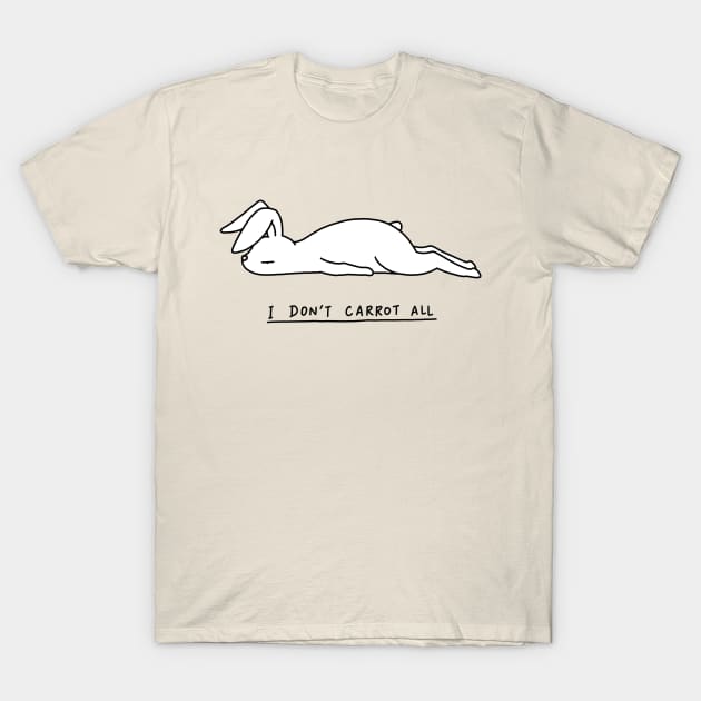 Moody Animals - Rabbit T-Shirt by Lim Heng Swee